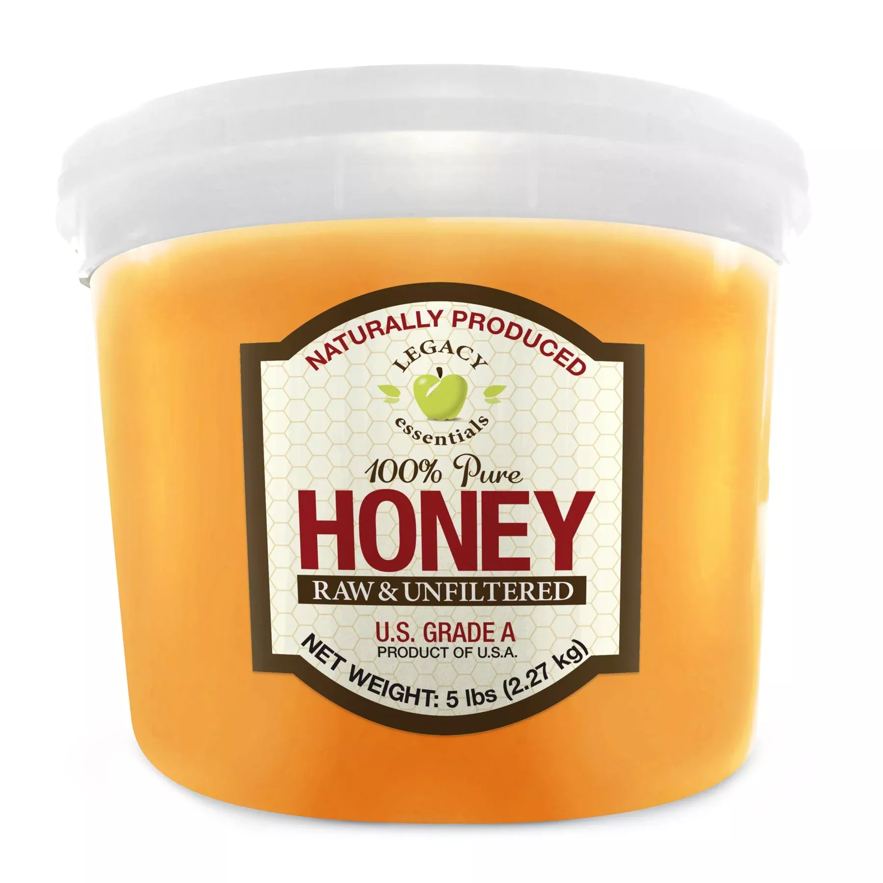 100% Pure Honey – Raw and Unfiltered