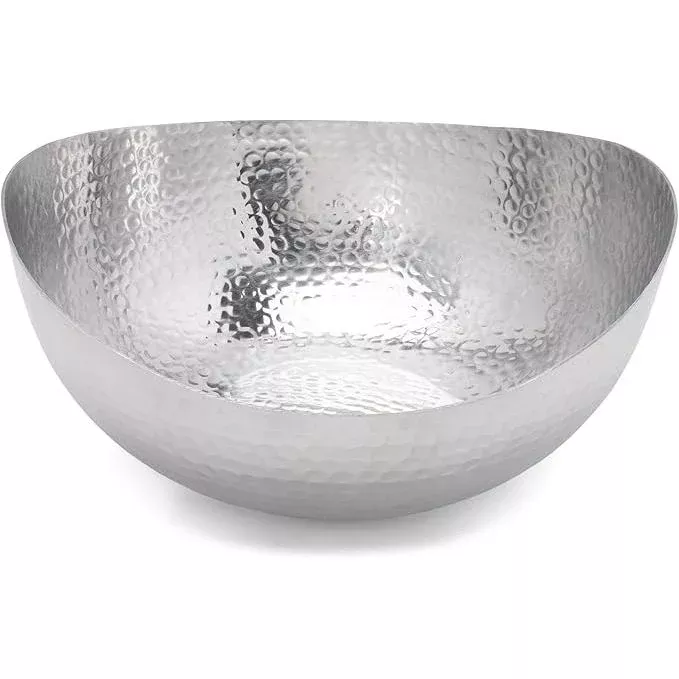 12″ Hammered Oblong Bowl