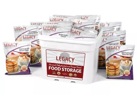 120 Serving Breakfast Bucket – 36 lbs.