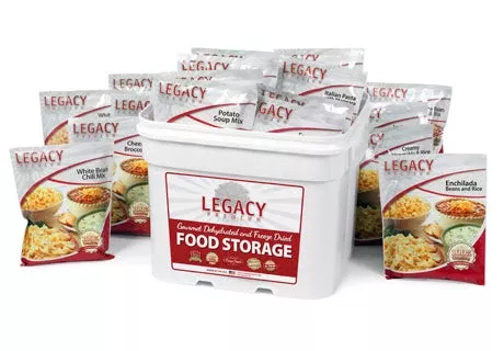 120 Serving Gluten Free Entrée Bucket – 27 lbs.