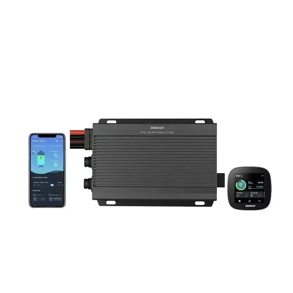 12V/24V IP67 50A DC-DCBattery Charger with MPPT with Renogy ONE Core