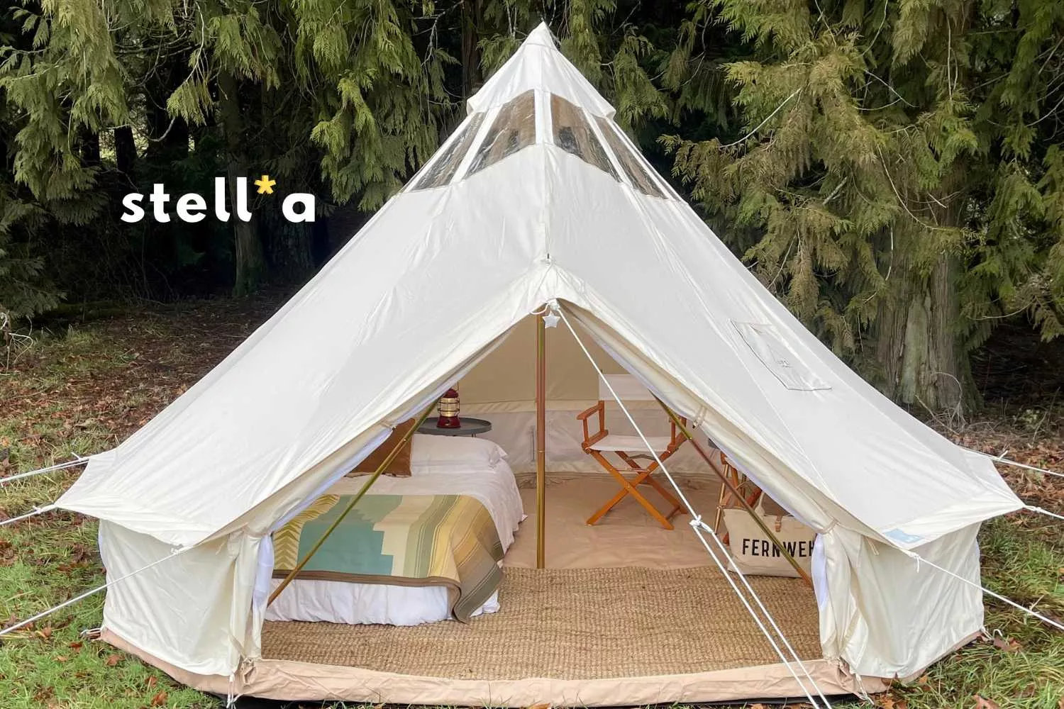 13′ (4M) Stella™ Stargazing Canvas Tent
