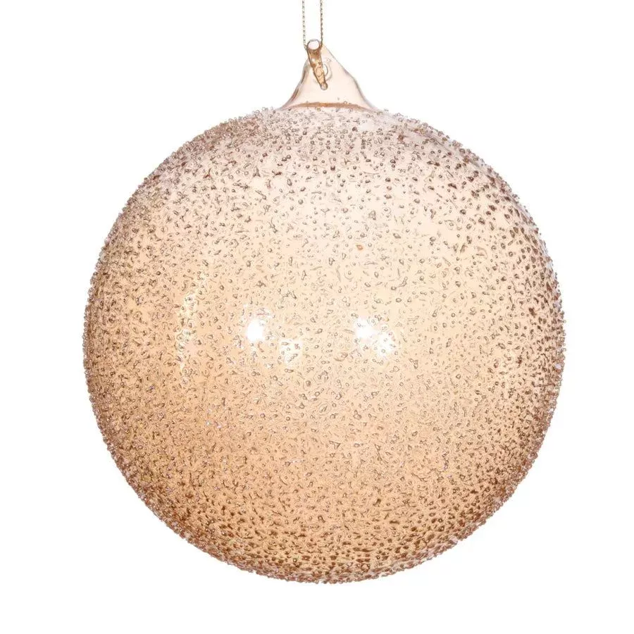 150mm Glass Beaded Ball Ornament