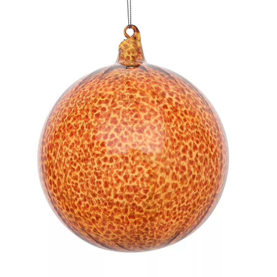 150mm Spiral Leopard Ball Ornament