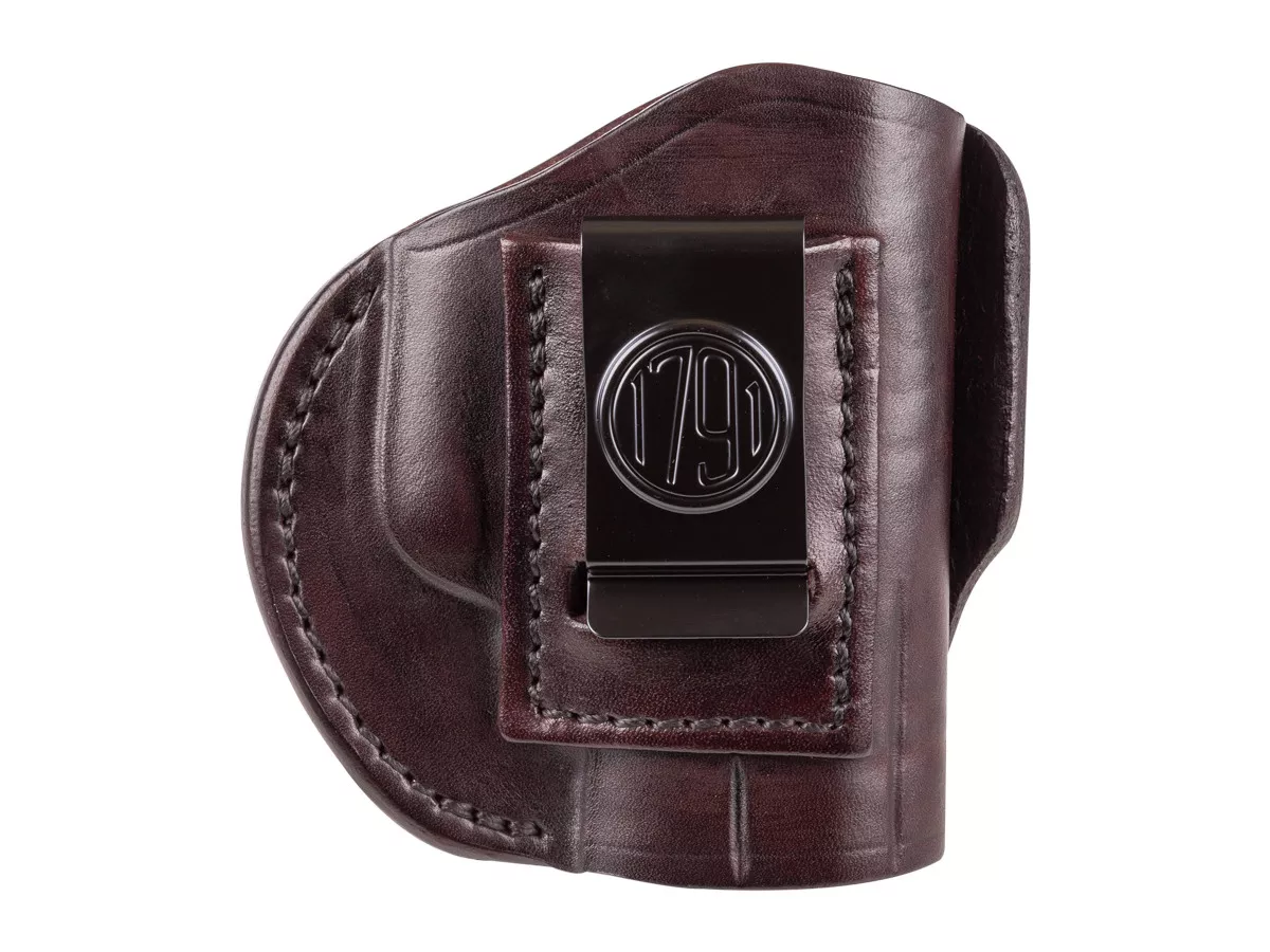 1791 Gunleather 4-Way Holster, IWB/OWB, Size 3, Signature Brown, RH