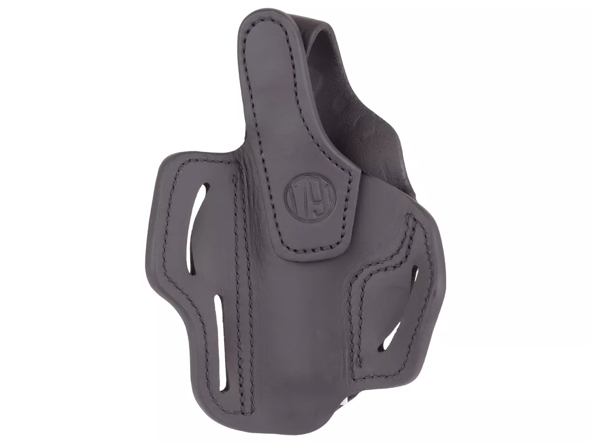 1791 Gunleather BHX Thumb Break Holster, OWB, Size 4, Stealth Black, RH