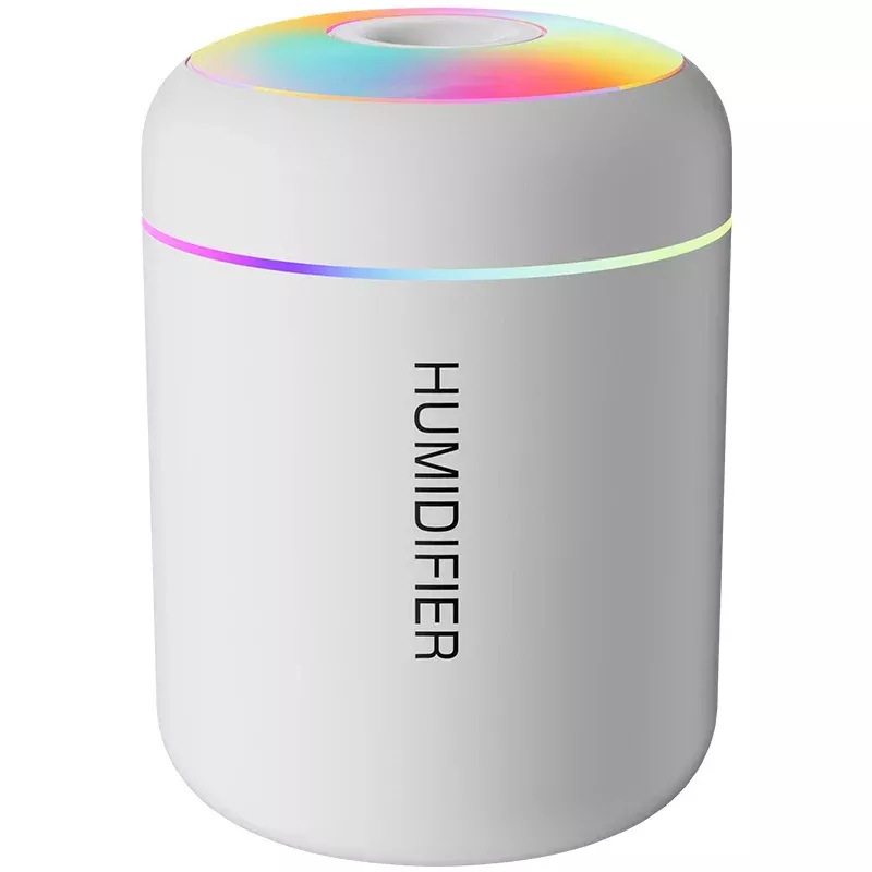180ml Mini Air Humidifier USB Aroma Diffuser Essential Oil Cool Mist Maker Light