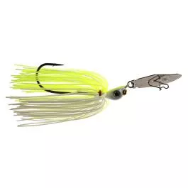 1st Gen Copperhead Bladed Jig – 3/8 OZ. – Chartreuse/White
