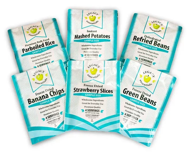 24 Serving Assorted Sides Sample Pack