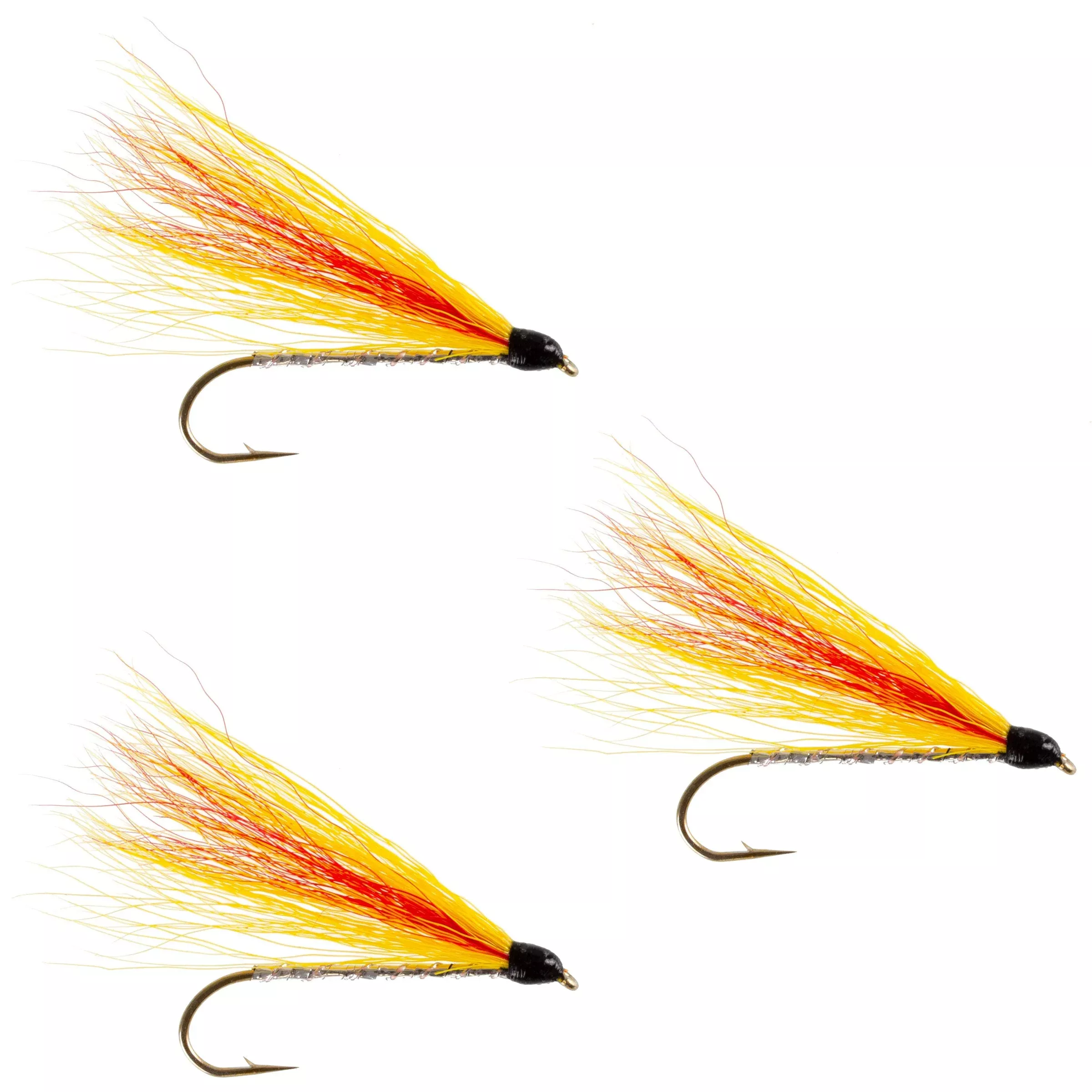 3 Pack Mickey Finn Classic Streamer Flies – Hook Size 4
