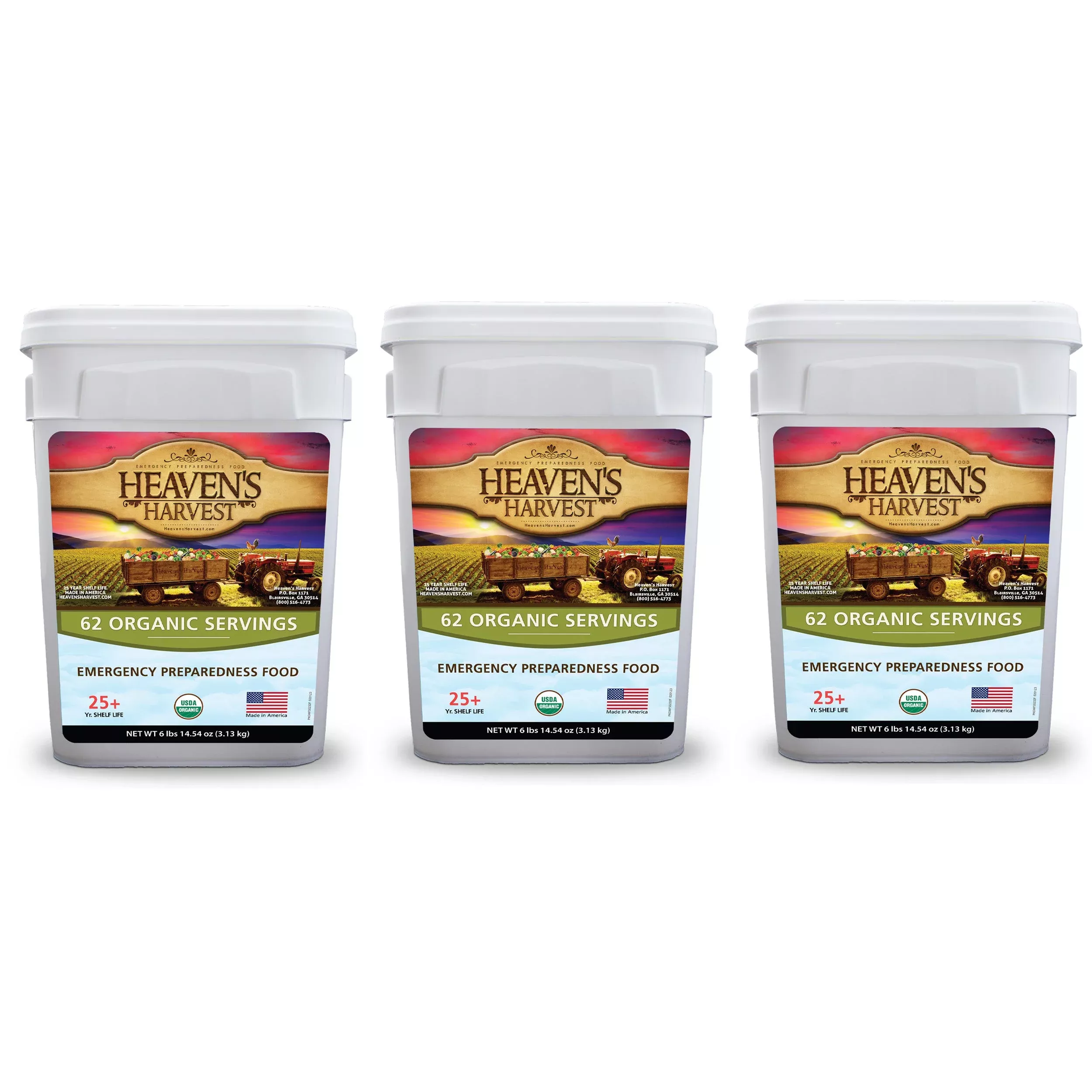 3 Pack Organic Kit