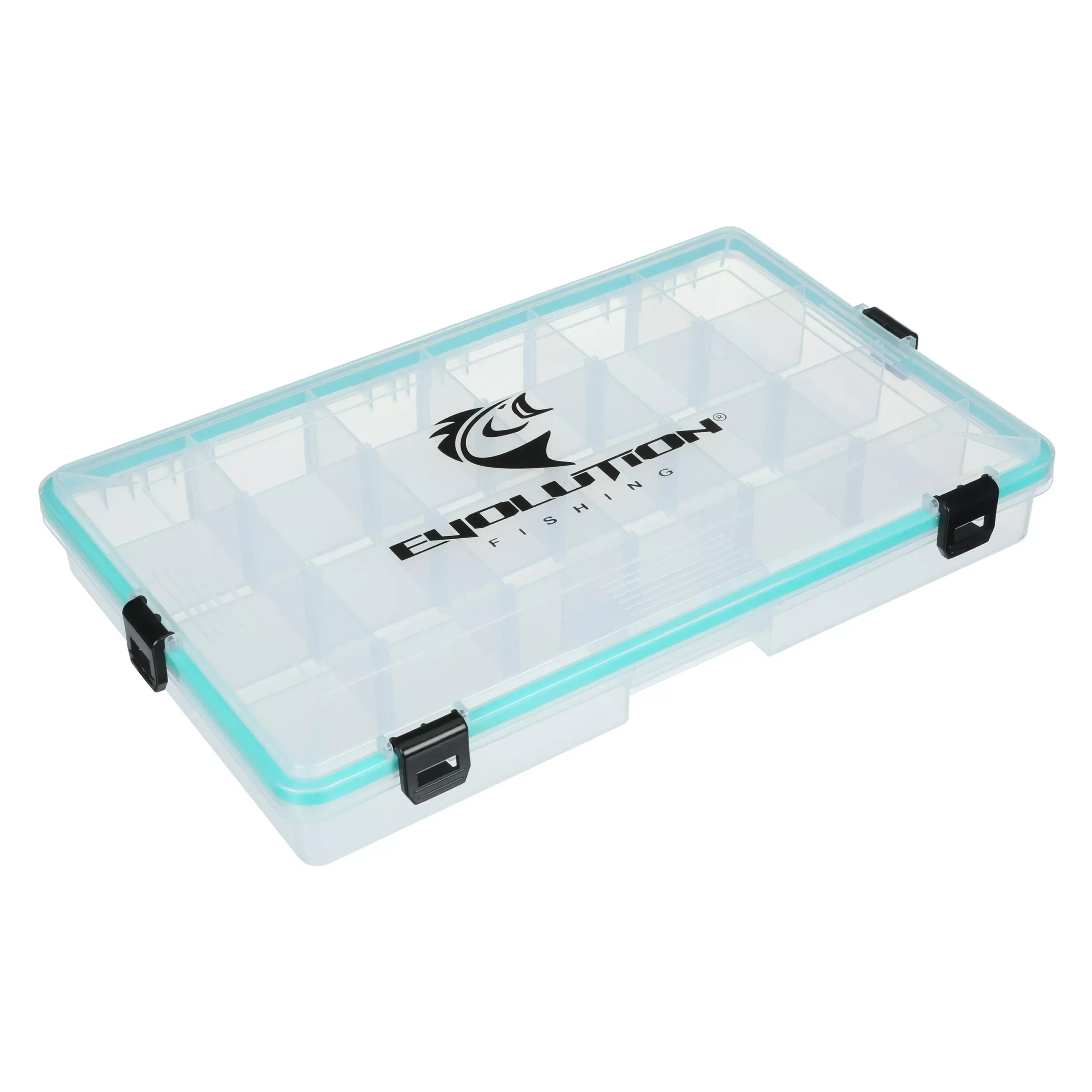 3700 4-Latch Waterproof Tray – Seafoam