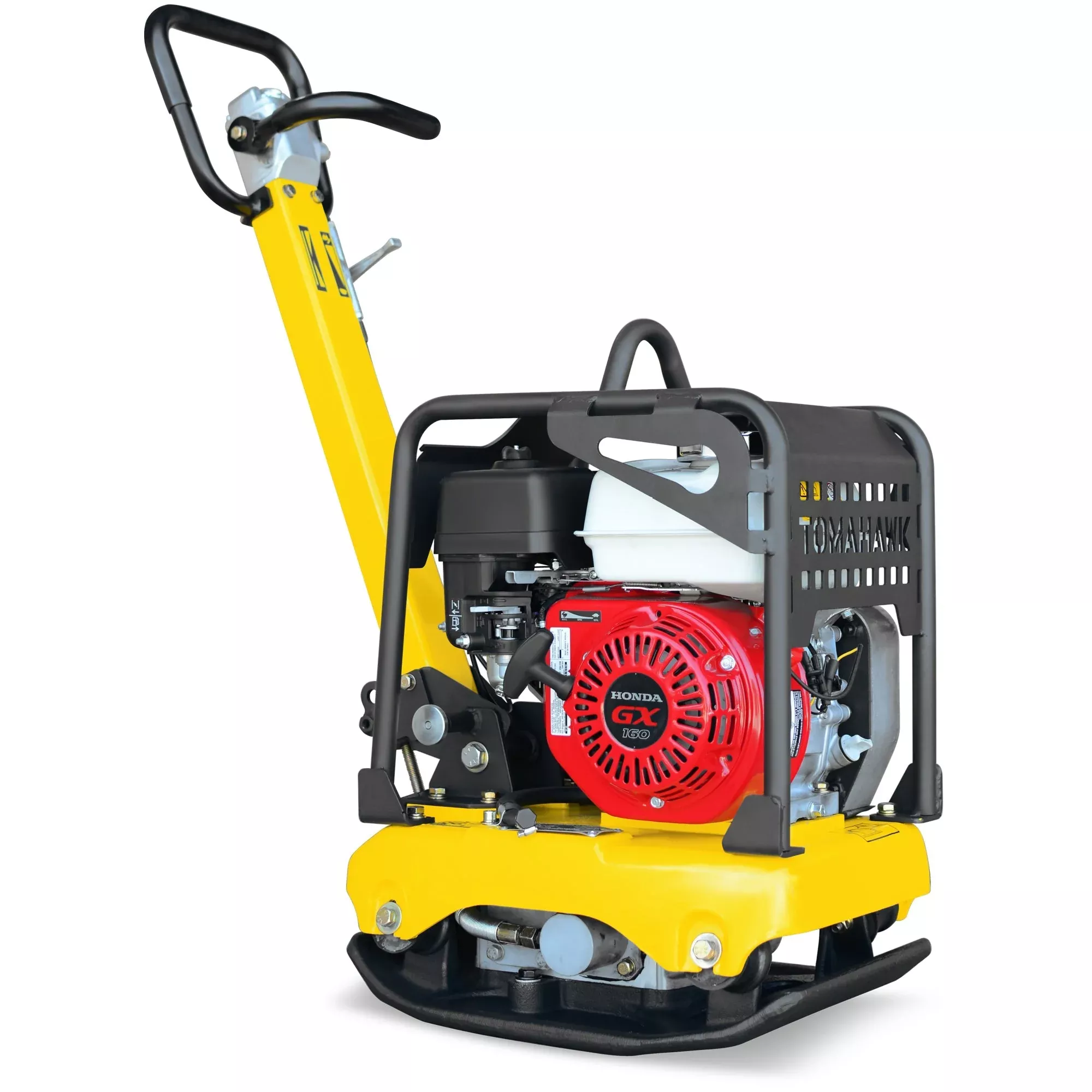 5.5 HP Honda Reverse Plate Compactor 19×14 Plate for Asphalt, Aggregate, Cohesive Soil Compaction