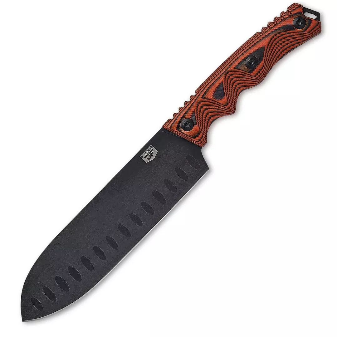 6.5″ Santoku Knife // Orange Handle