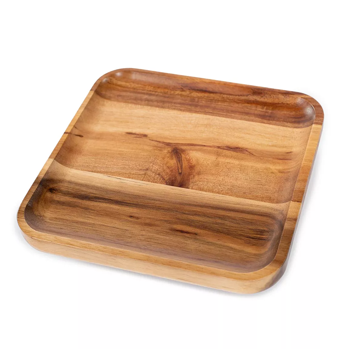 Acacia Wood 8″ Square Plate