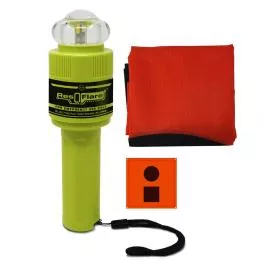 ACR ResQFlare Electronic Distress E-Flare and Flag, USCG Approved Replacement for Pyrotechnic Flares – ACR 3966