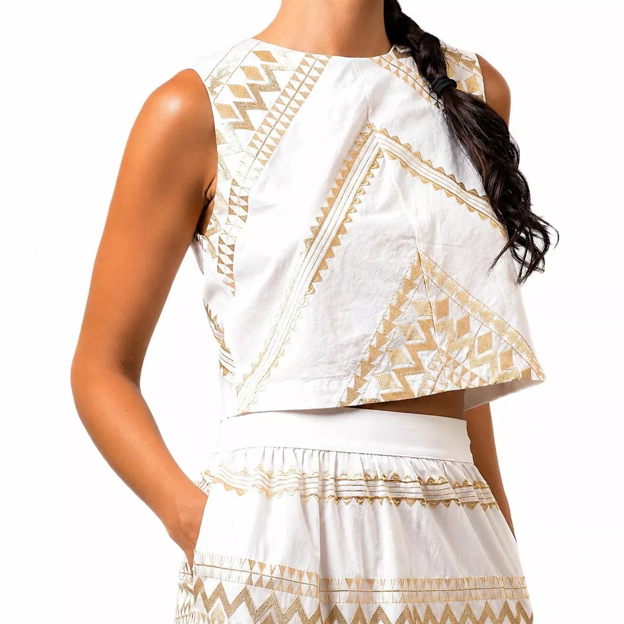 Aether Concept Cotton Blouse