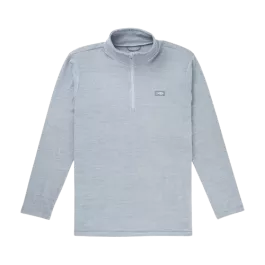 AFTCO Men's Coastal Layer 1/4 Zip - Steel Heather - M