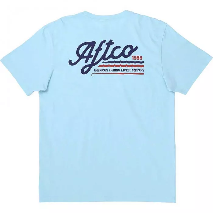 Aftco Men’s Sonic T-Shirt Light Blue #MT1331