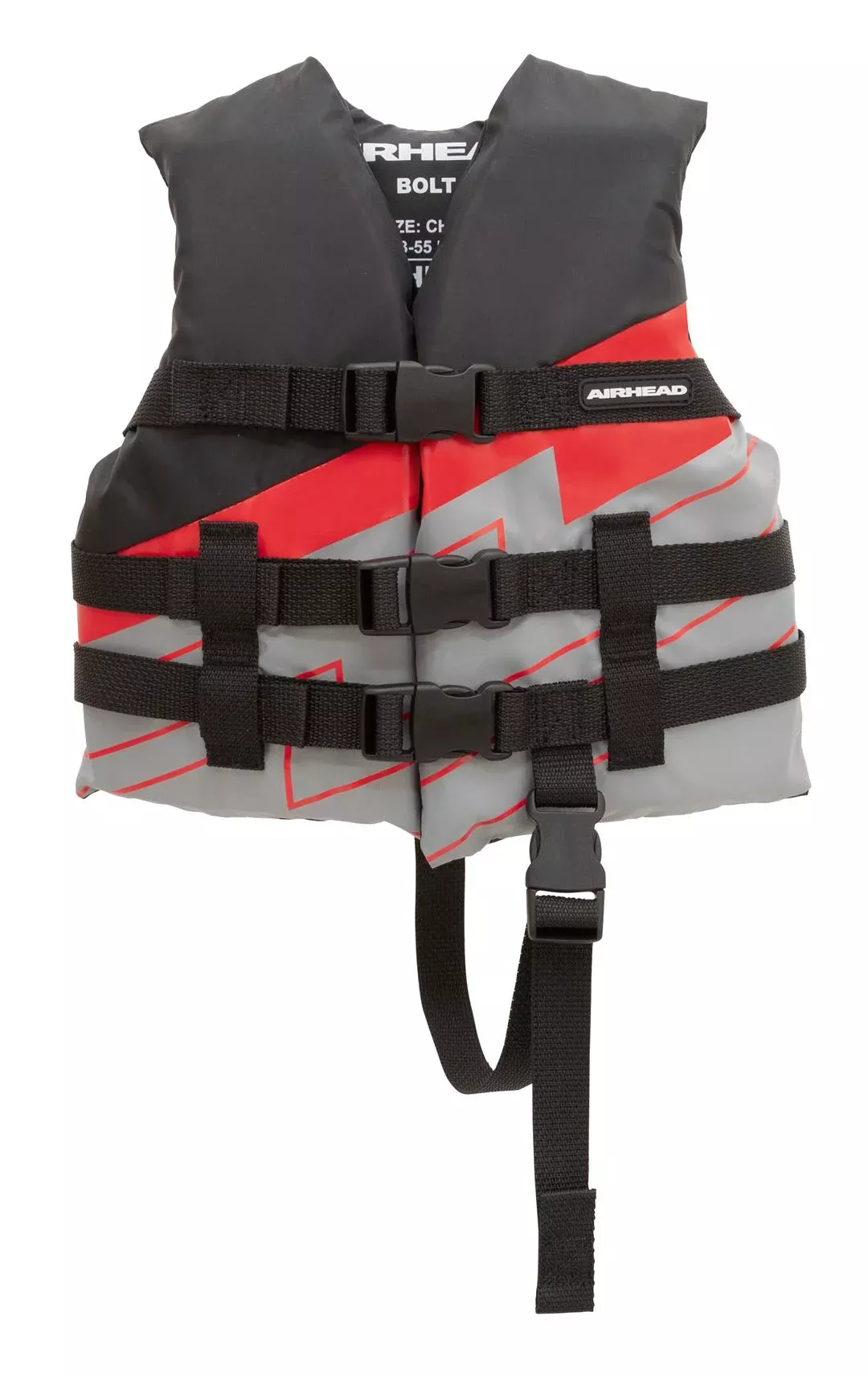 Airhead Bolt Life Jacket Vest – Child• 30084-02-A-BR