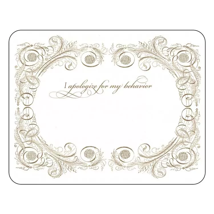 Alexa Pulitzer Bad Behavior Notecards