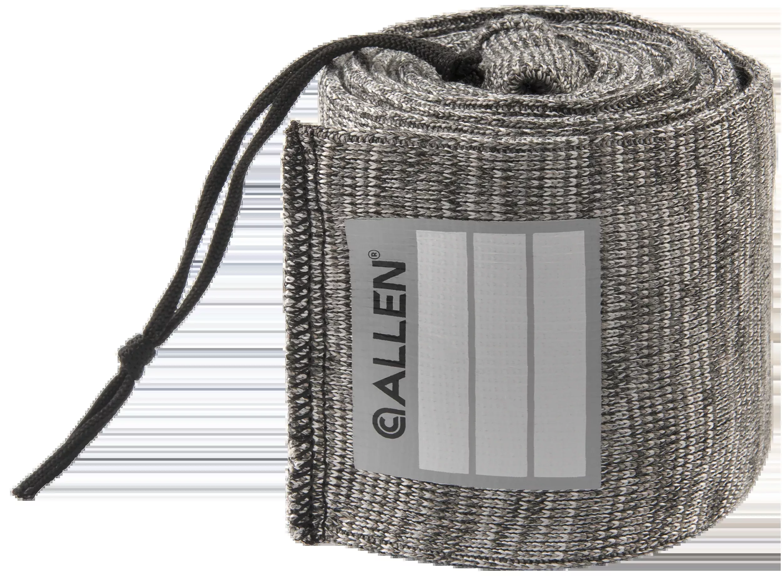 Allen Stretch Knit Silicone-Treated Gun Sock, 52-inch Gray with Writable ID Label – 13167