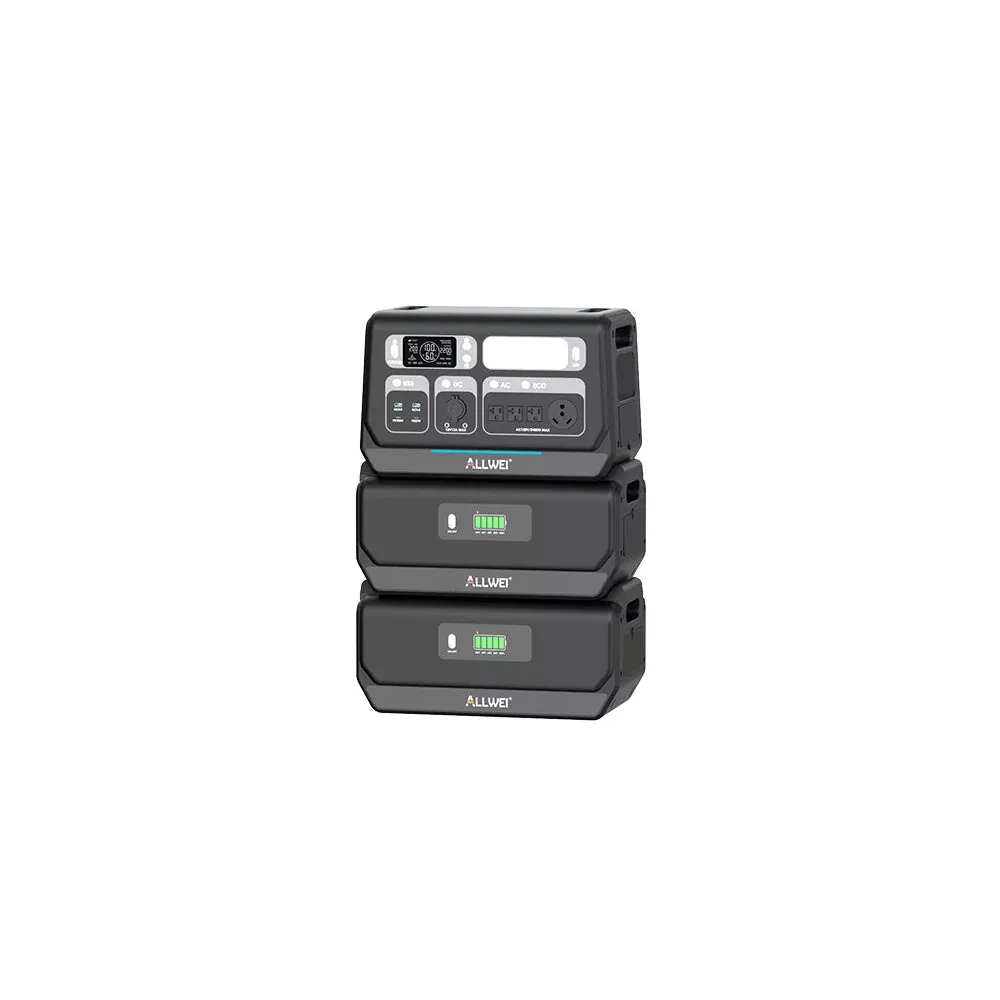 ALLWEI PPS2400+2* B200 PRO | Home Battery Backup up to 6kWh