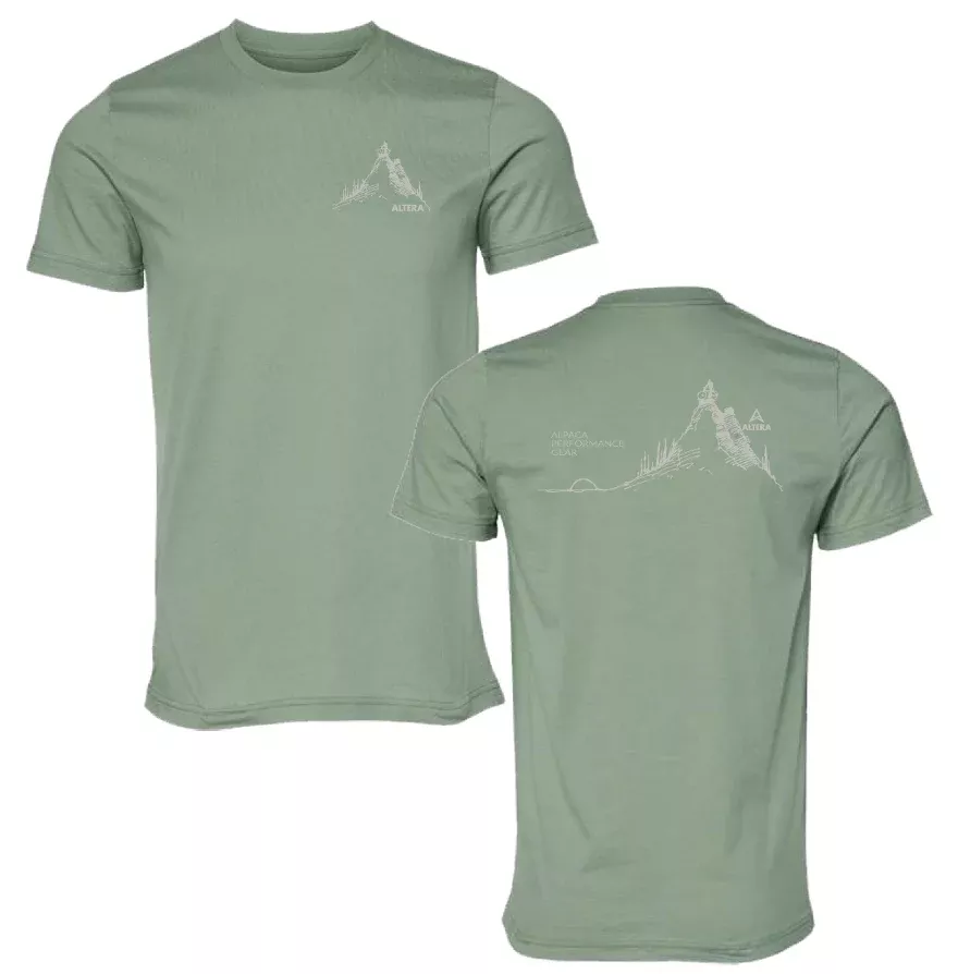 Altera Graphic T-Shirt – Sage Green