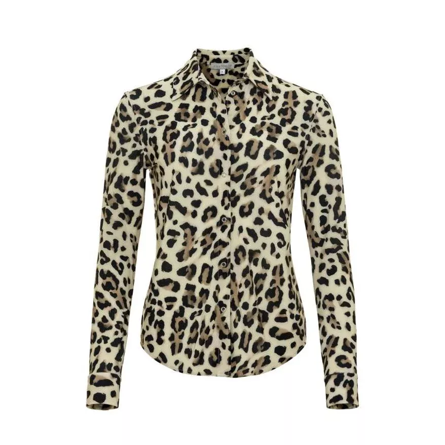 Anatomie Tania Long Sleeve Snap Front Top