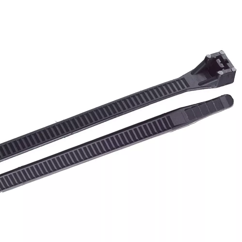 Ancor 8 UV Black Heavy Duty Cable Zip Ties – 100 Pack