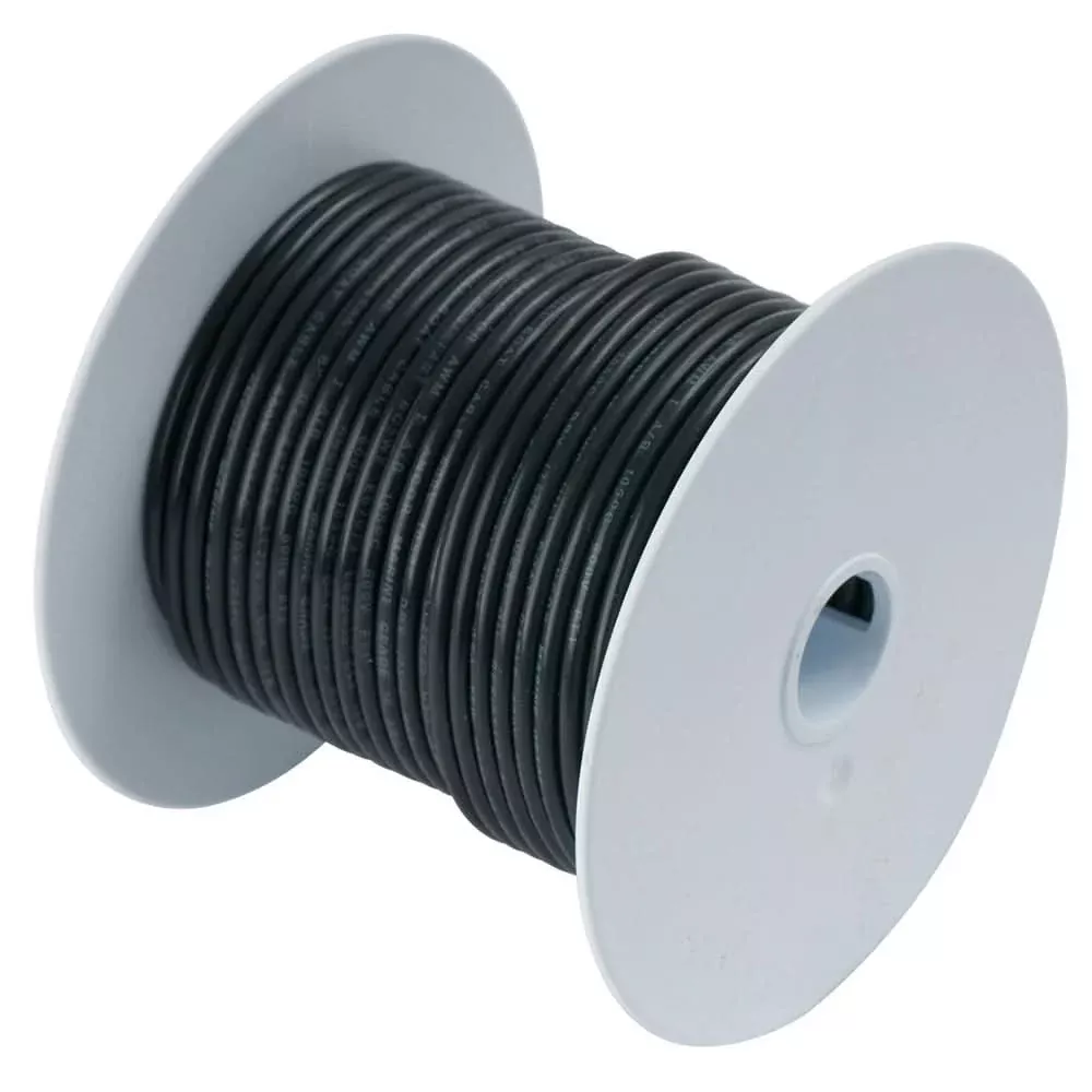 Ancor Black 2 AWG Battery Cable – 100′ – 114010