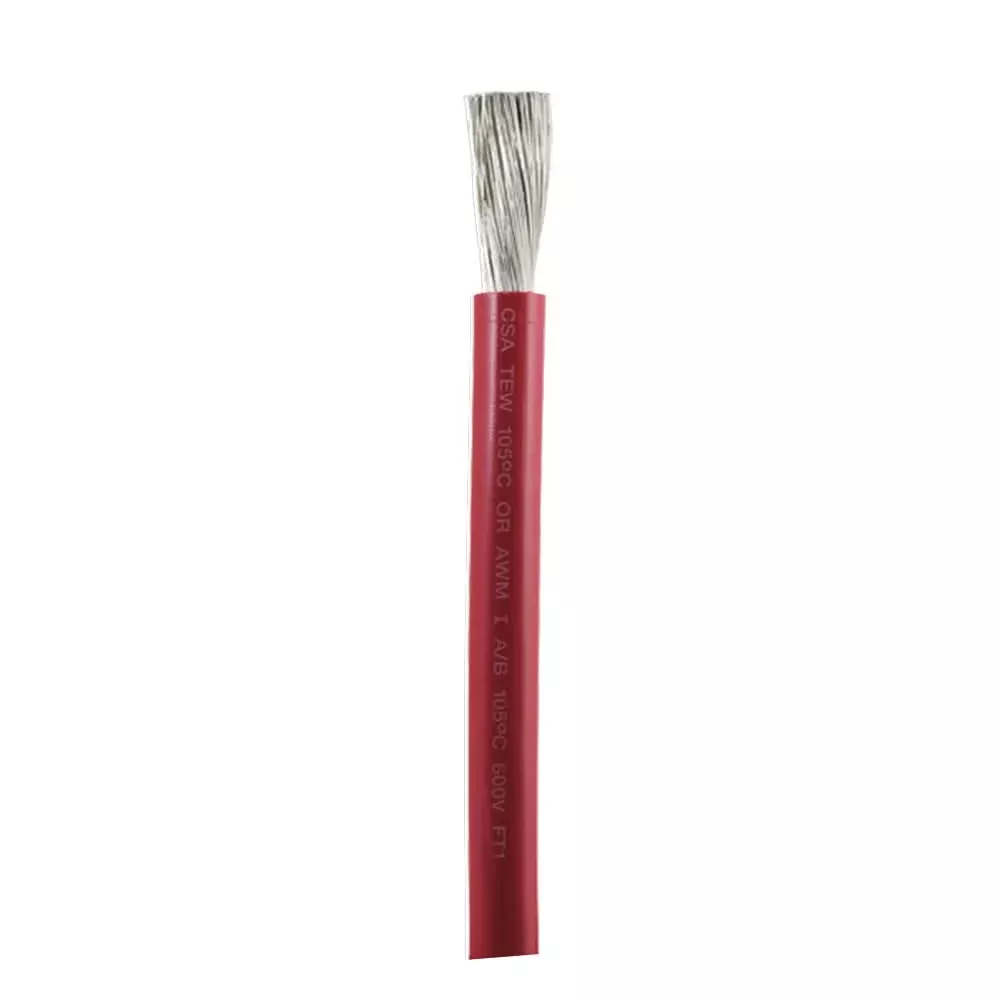 Ancor Red 1/0 AWG Battery Cable - Sold By The Foot - 1165-FT