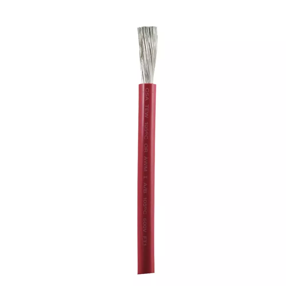 Ancor Red 1 AWG Battery Cable - Sold By The Foot - 1155-FT