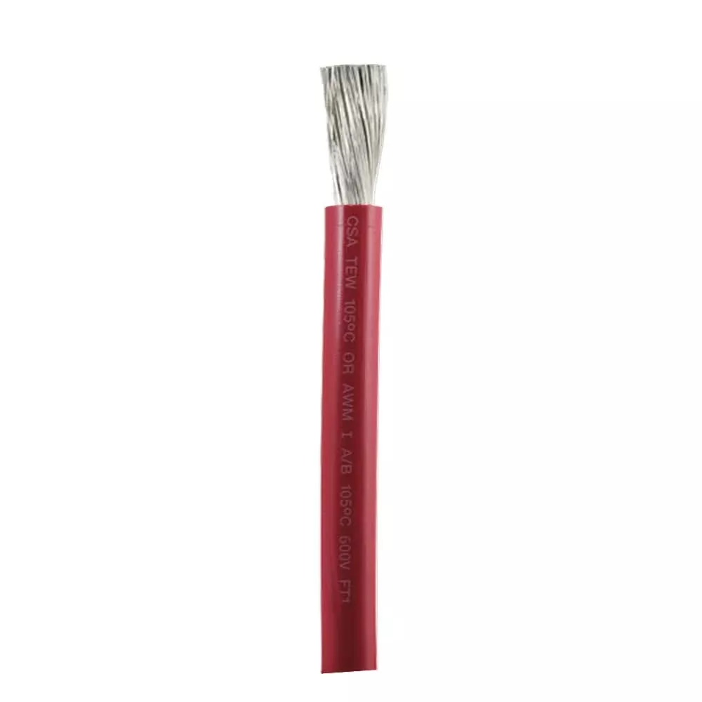 Ancor Red 2/0 AWG Battery Cable - Sold By The Foot - 1175-FT