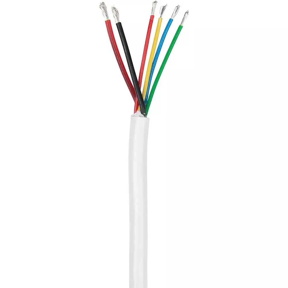 Ancor RGB + Speaker Cable – 18/4 +16/2 Round Jacket – 250′ Spool Length