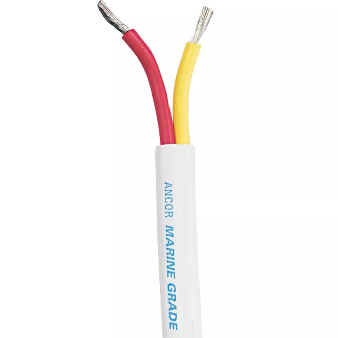 Ancor Safety 14/2 AWG 250′ Red/Yellow Flat Duplex Cable• 124525