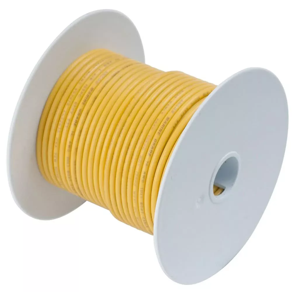 Ancor Yellow 1 AWG Battery Cable - 100' - 115910