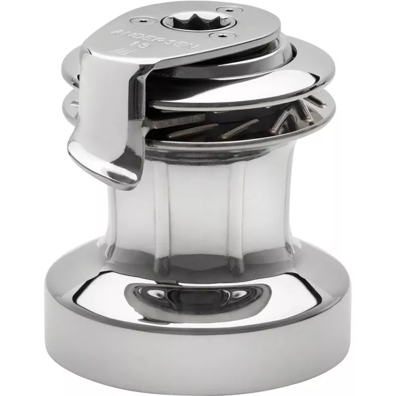 ANDERSEN 18 ST FS Self-Tailing Manual Single Speed Winch – Full Stainless