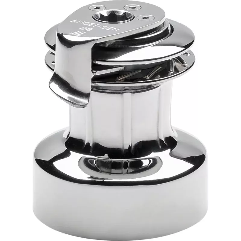 ANDERSEN 28 ST FS- 2-Speed Self-Tailing Manual Winch – Full Stainless Steel