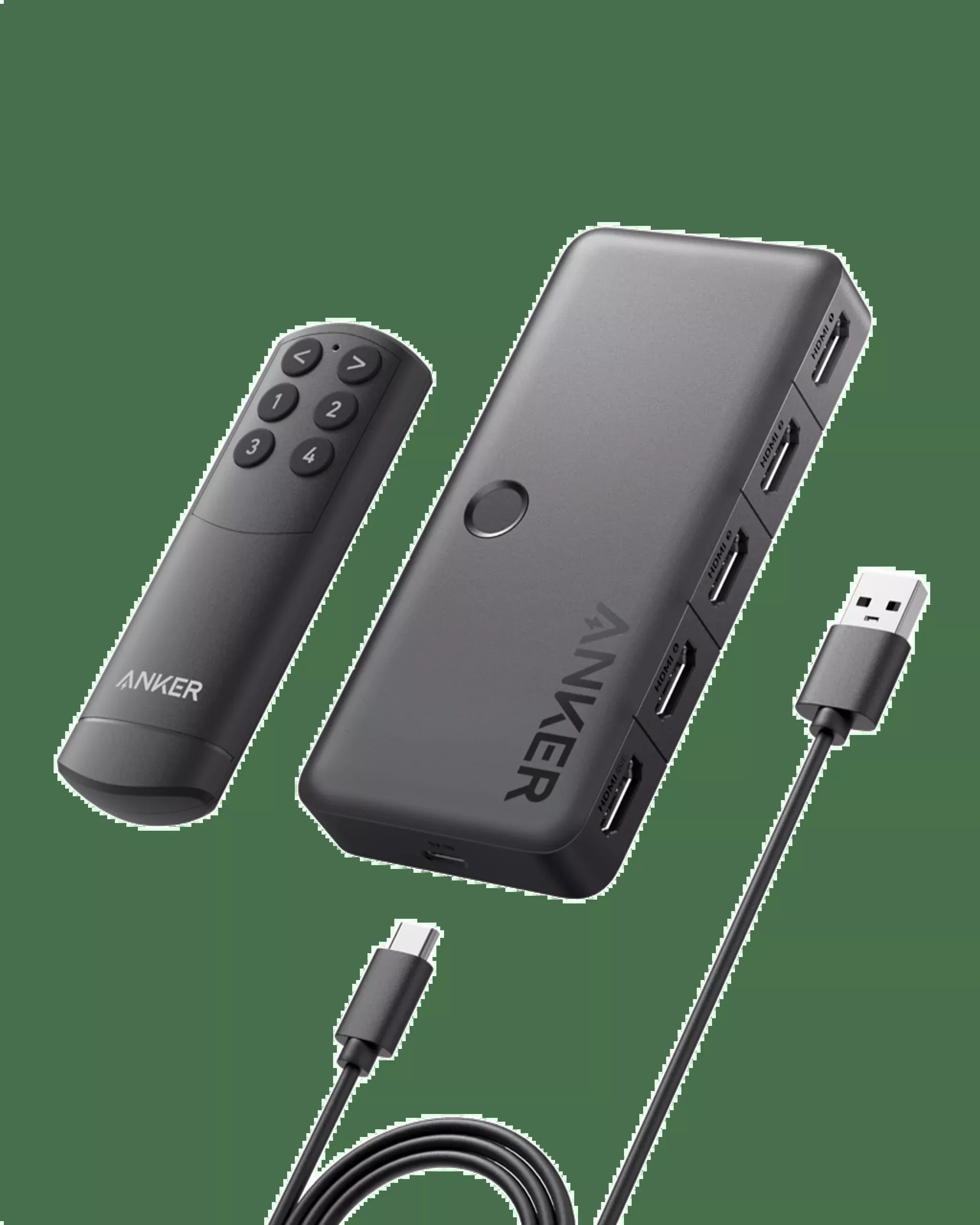 Anker HDMI Switch (4 in 1 Out, 4K HDMI)