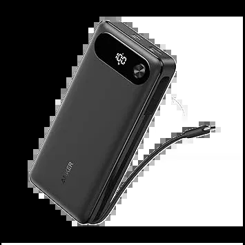 Anker Power Bank (20K, 87W, Built-In USB-C Cable)