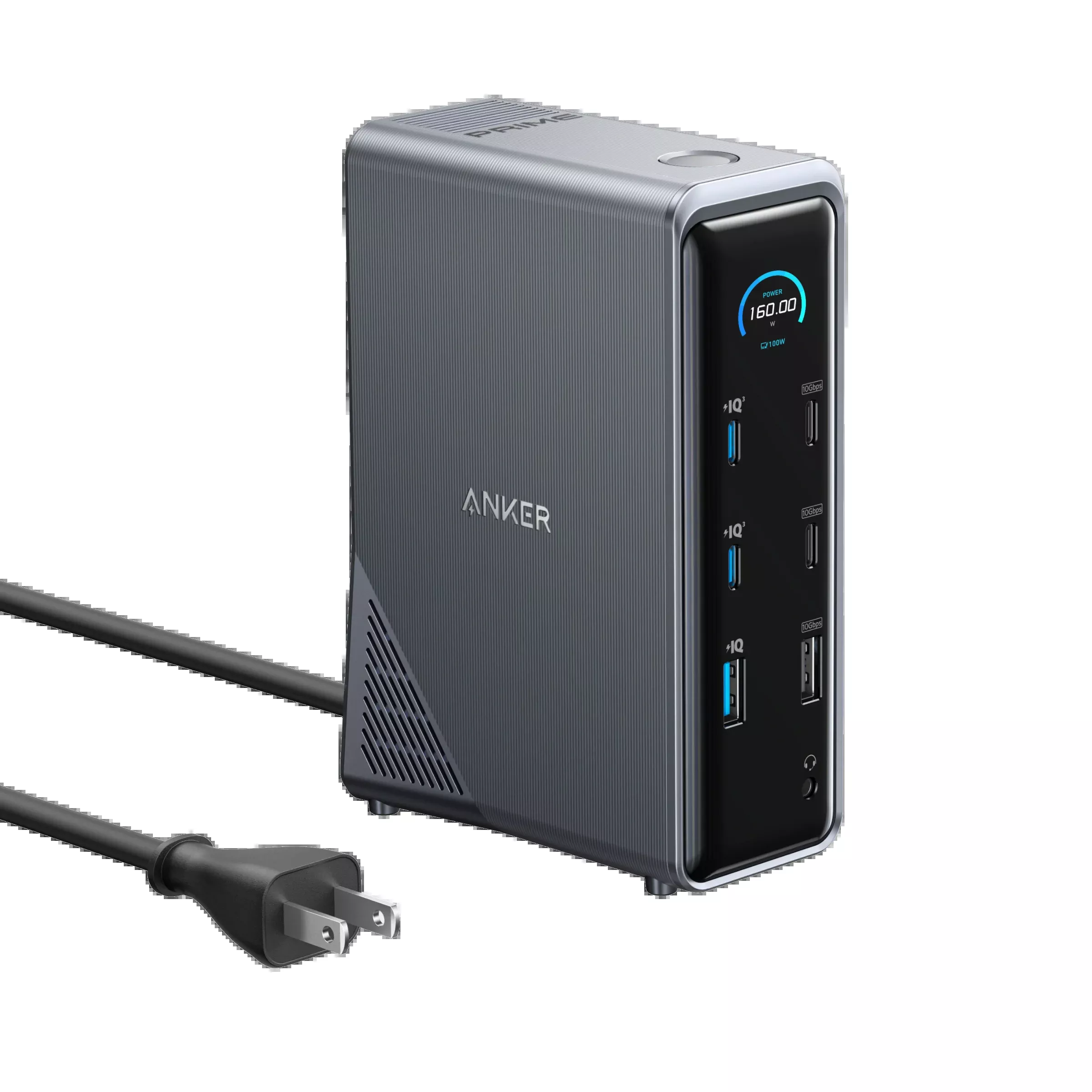 Anker Prime Charging Docking Station (14-in-1, Dual Display, 160W)