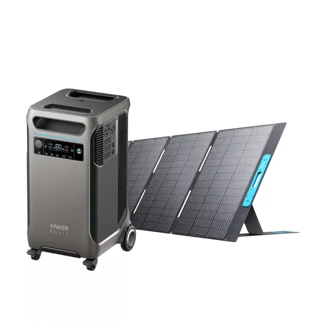Anker SOLIX F3800 Solar Generator + 400W Bifacial Solar Panels
