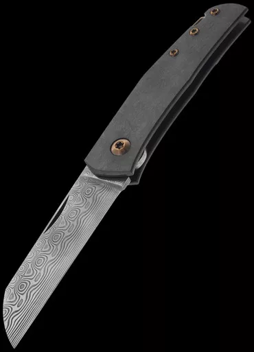 Anso Monte Carlo Damasteel x Zirconium Custom Knife