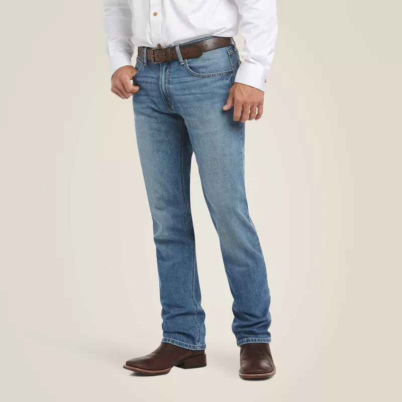 Ariat Men’s M4 Low Rise Stretch Legacy Stackable Straight Leg Jean #10029009