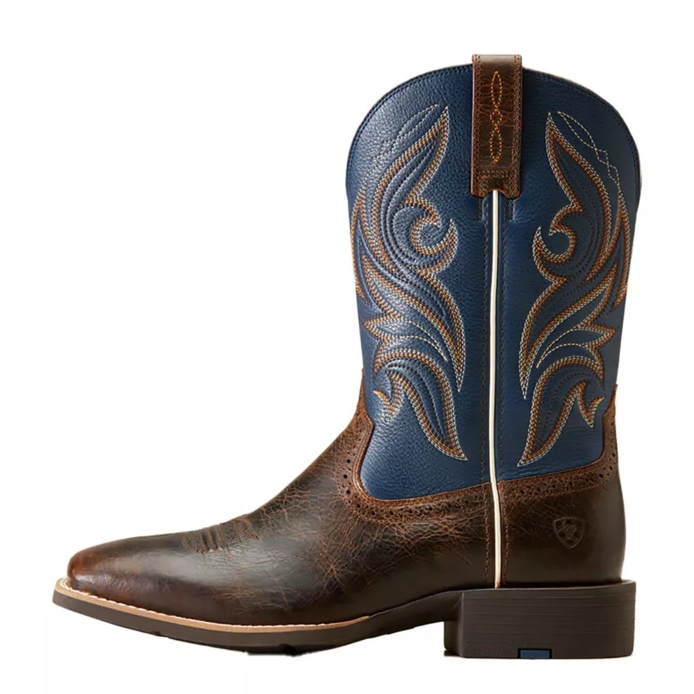 Ariat Men’s Sport Knockout Western Boots –Dark Whiskey #10033981