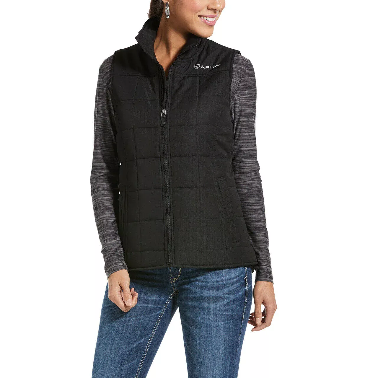 Ariat Women’s Black R.E.A.L Crius Vest #10032984