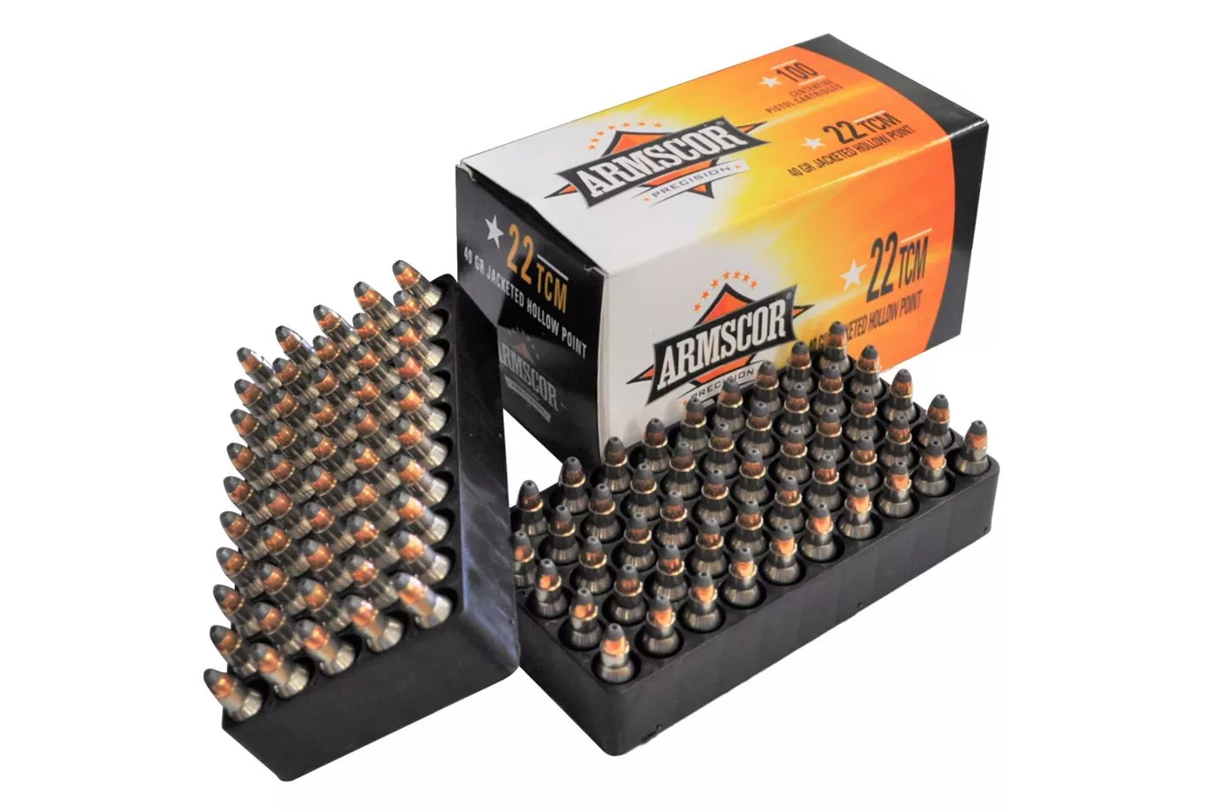 Armscor  22 TCM 40 gr JHP Precision Value Pack 100/Box