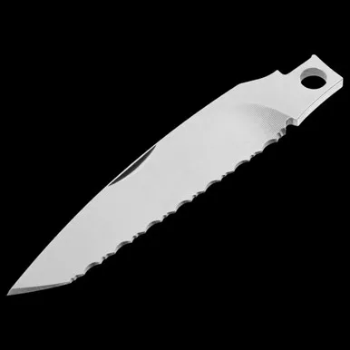 ASK Tanto Serrated Blade