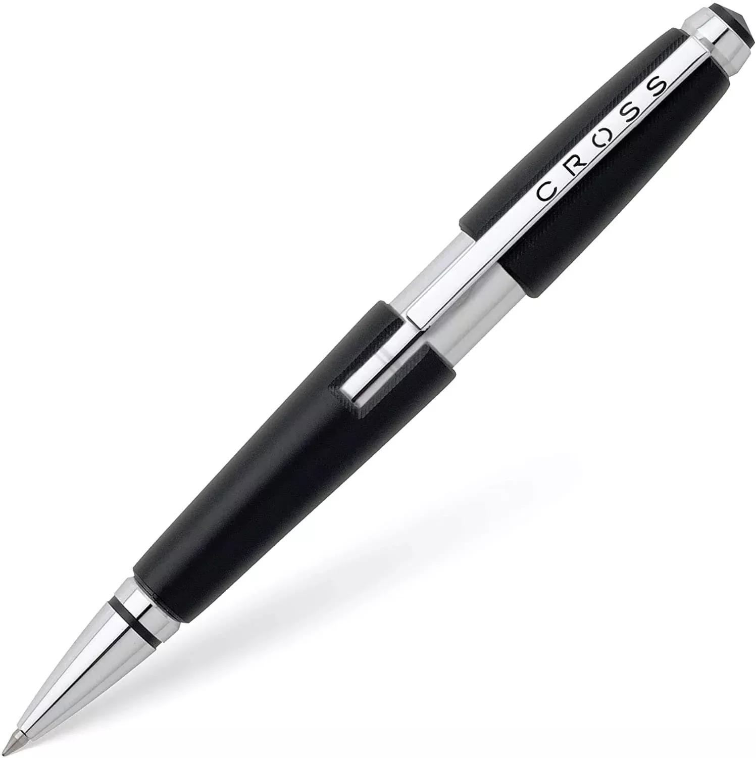 AT Cross Edge Jet Black Ballpoint Pen